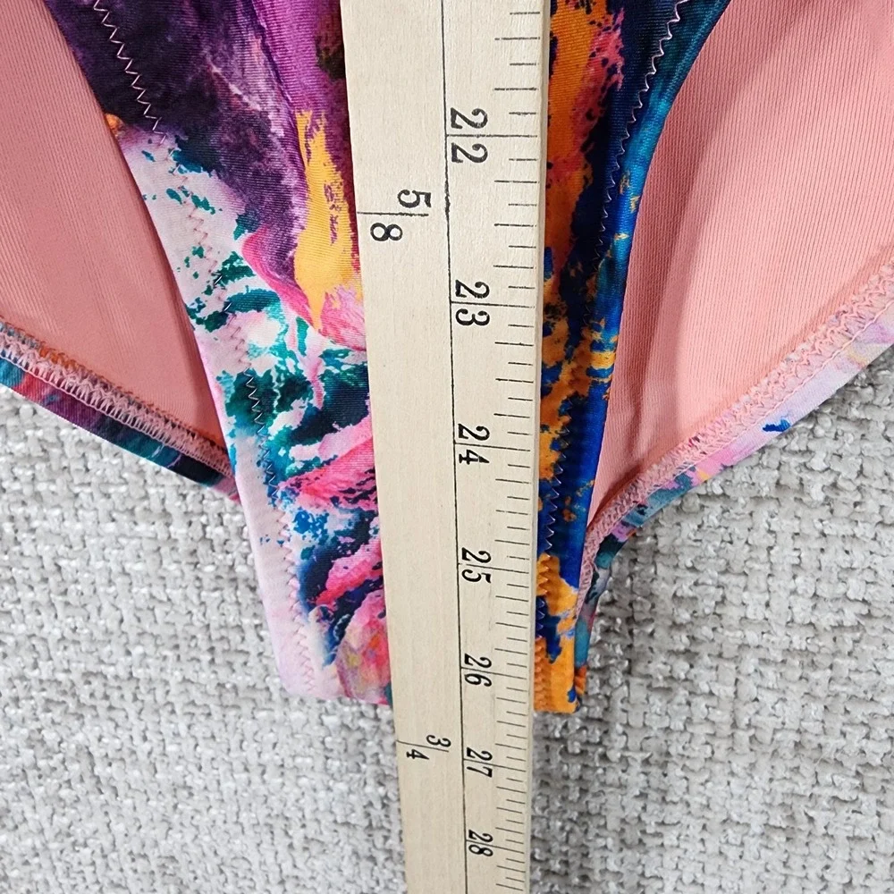 Sweaty Betty Swimwear One Piece Swimsuit Womens XS Multicolor Shelf Bra Nice!